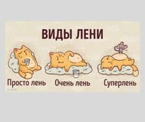 Лето и зима: Почему лень может причинить нам муку